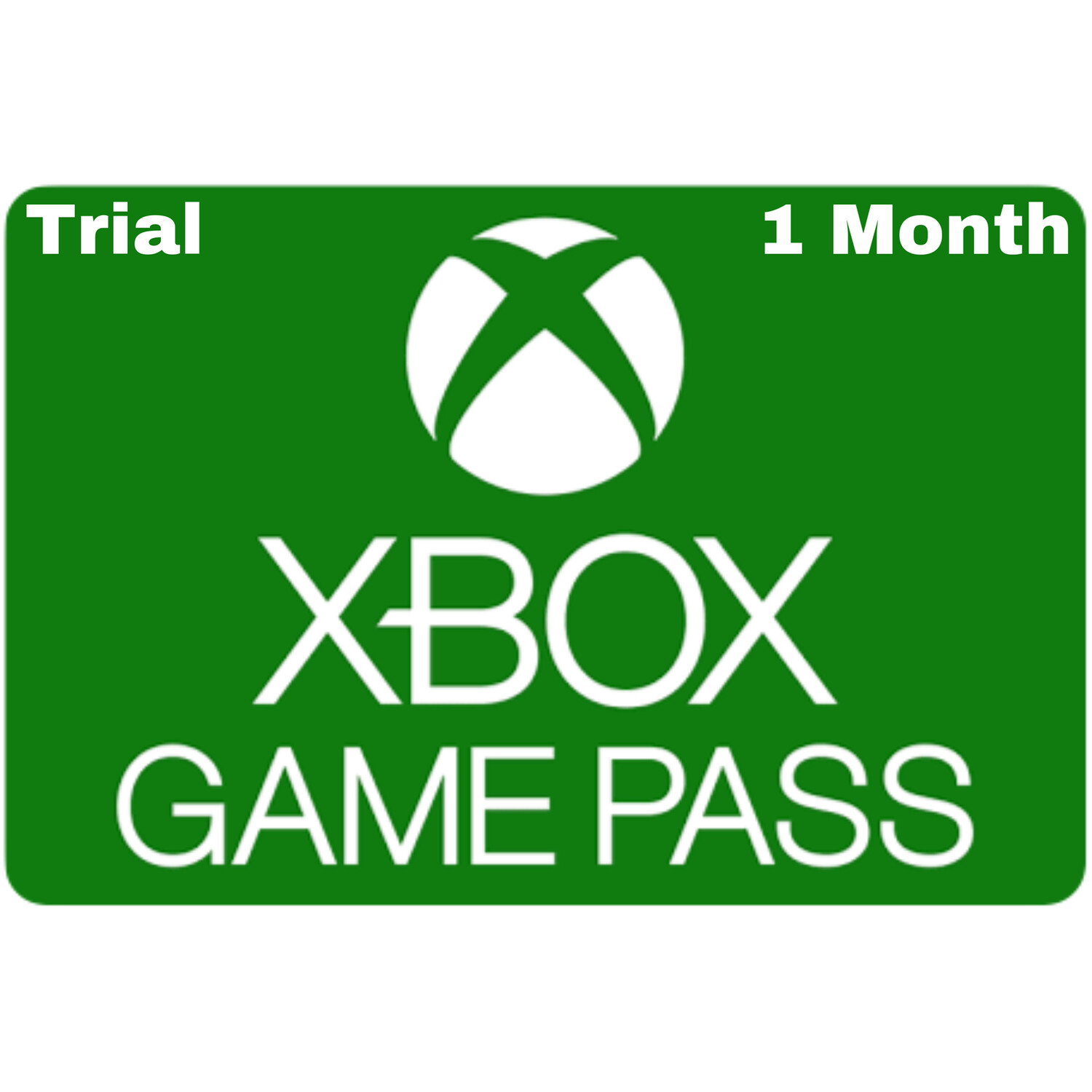 Xbox Game Pass 1 Month Trial Membership