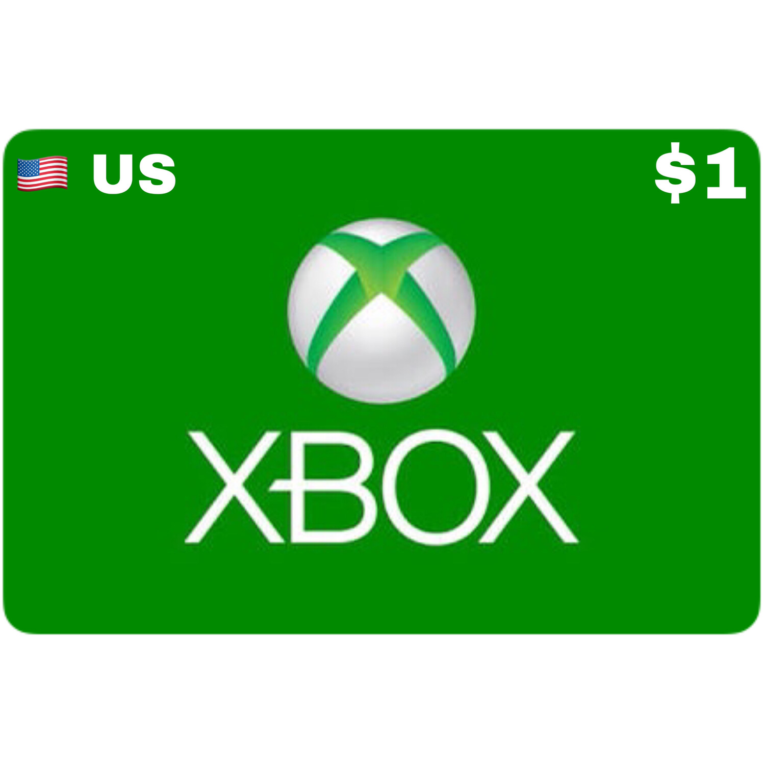 Xbox Gift Card USD $1