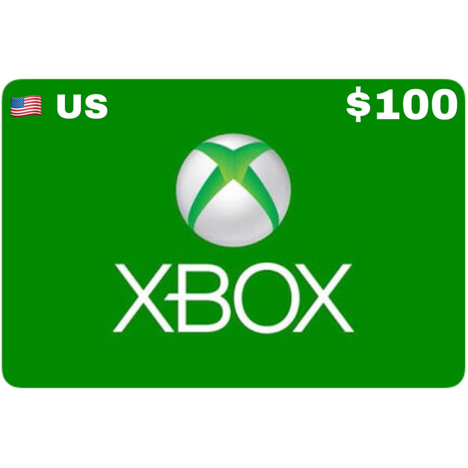 Xbox Gift Card US USD $100