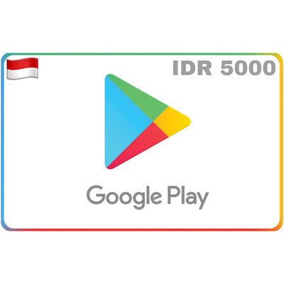 Google Play Gift Card Indonesia IDR 5000