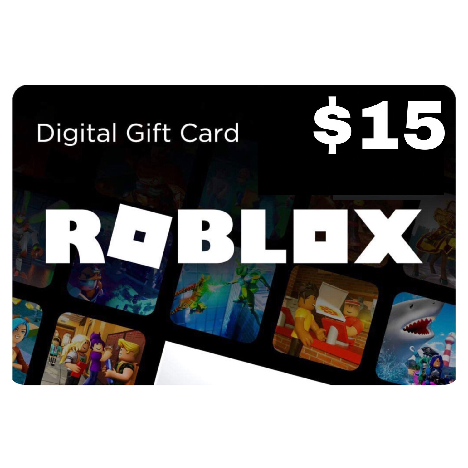 Roblox USD $15 Gift Card 1200 Robux