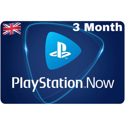 Playstation Now UK 3 Month Subscription