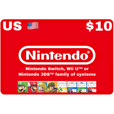 Nintendo eShop US USD $10