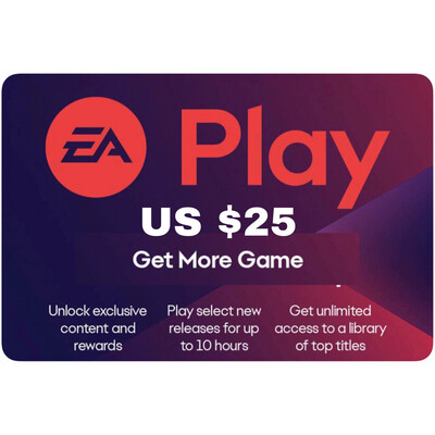 EA Play Gift Card US $25 for PC Origin
