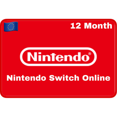 Nintendo Switch Online 12 Months Europe Individual Membership