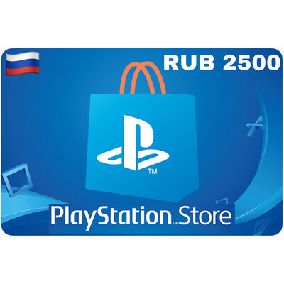Playstation Store Gift Card Russia RUB 2500