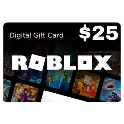 Roblox USD $25 Gift Card 2200 Robux