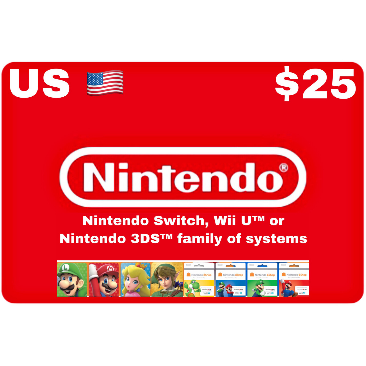 Nintendo eShop US USD $25