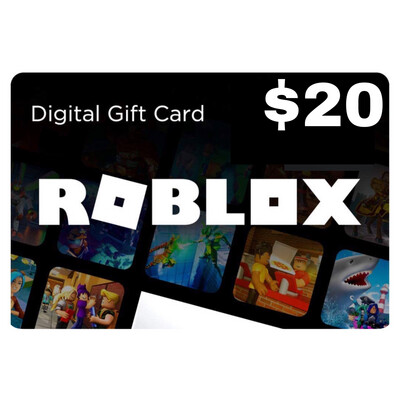 Roblox $20 Credit Gift Card