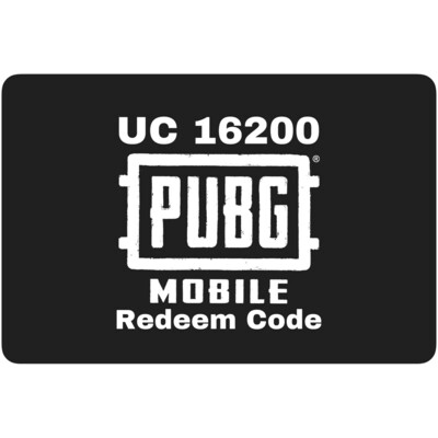 PUBG Mobile UC 16200 Redeem Code Global Voucher