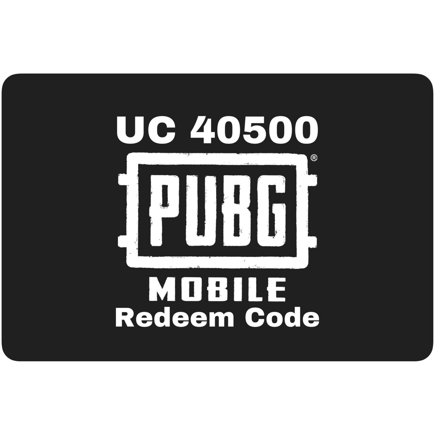 PUBG Mobile UC 40500 Redeem Code