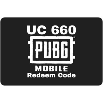PUBG Mobile UC 660 Redeem Code