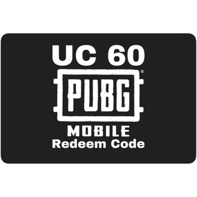 PUBG Mobile UC 60 Redeem Code