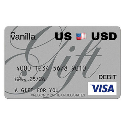 VCC VISA Gift Card US USD