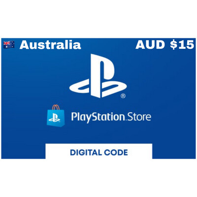 Playstation Store Gift Card Australia AUD $15