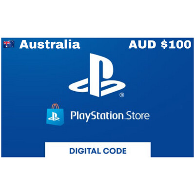 Playstation Store Gift Card Australia AUD $100