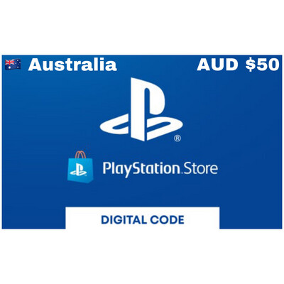 Playstation Store Gift Card Australia AUD $50