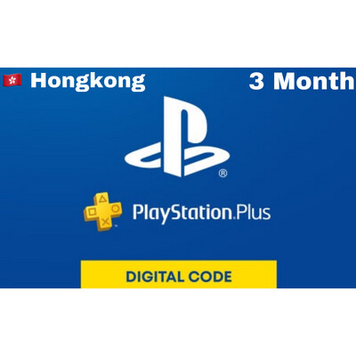 Playstation Plus Membership Hongkong 3 Month