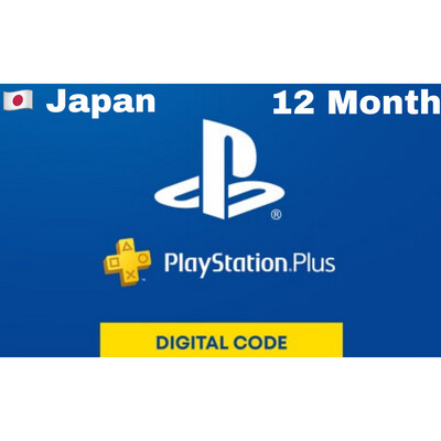 Playstation Plus Membership Japan 12 Month