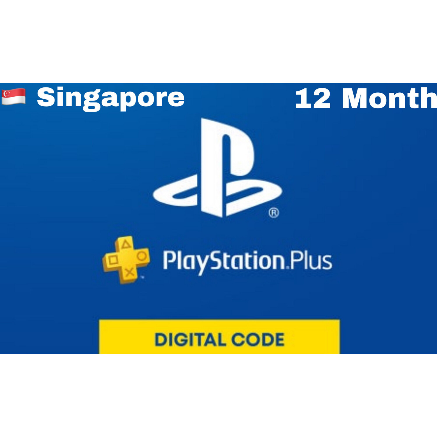 Playstation Plus Membership Singapore 12 Month