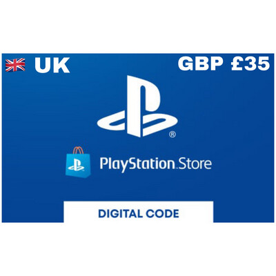 Playstation Store Gift Card UK GBP £35