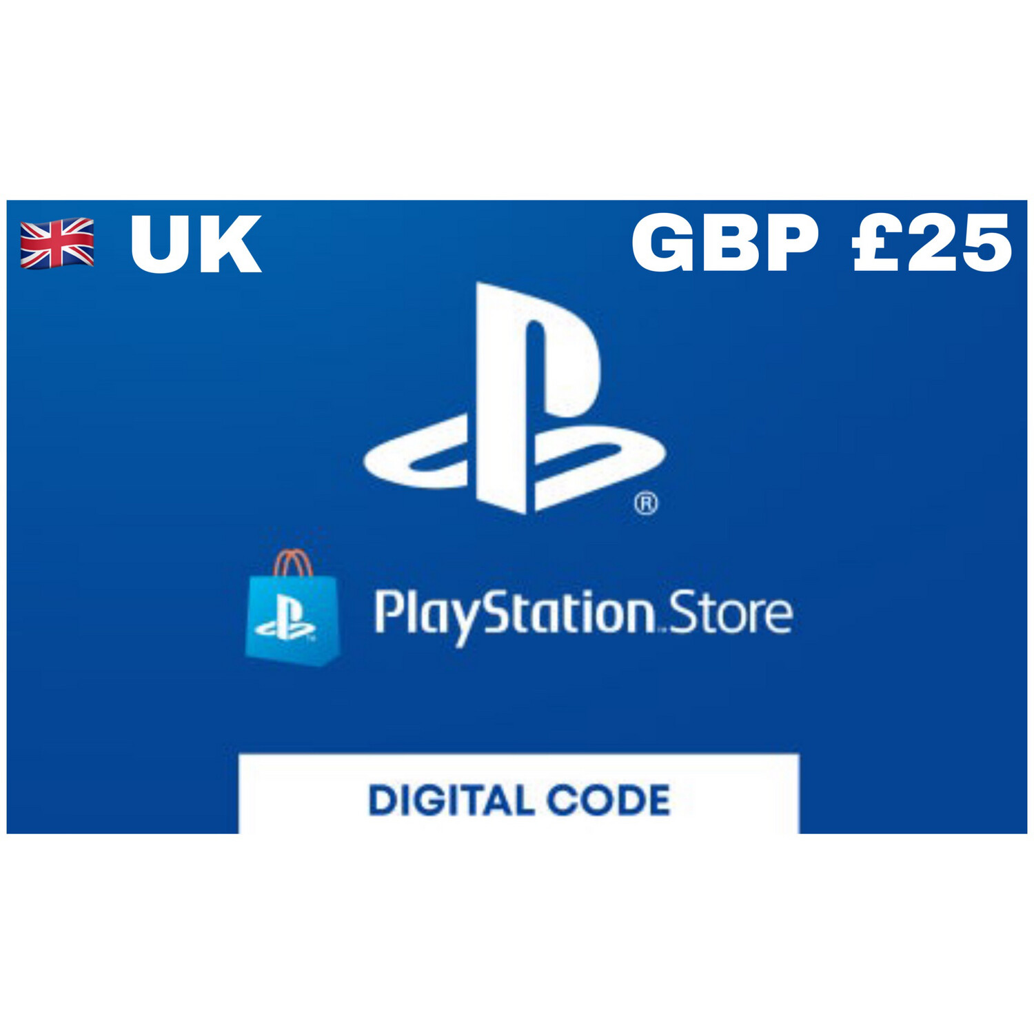 Playstation Store Gift Card UK GBP £25