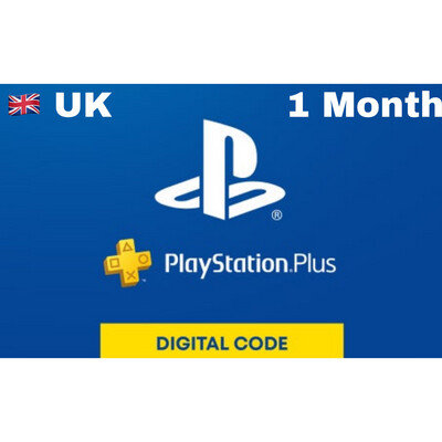 Playstation Plus Membership UK 1 Month