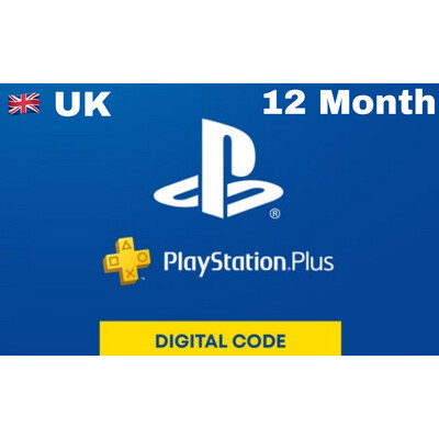 Playstation Plus Membership UK 12 Month