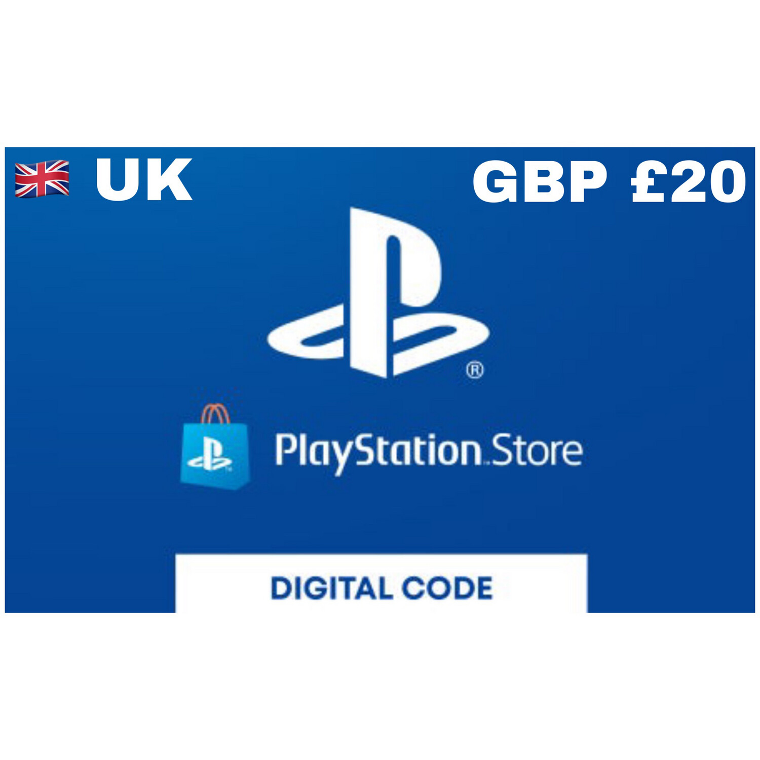 Playstation Store Gift Card UK GBP £20