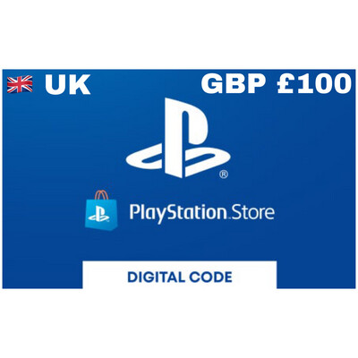 Playstation Store Gift Card UK GBP £100