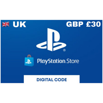 Playstation Store Gift Card UK GBP £30