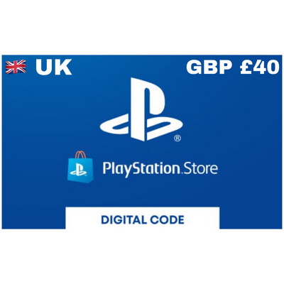 Playstation Store Gift Card UK GBP £40