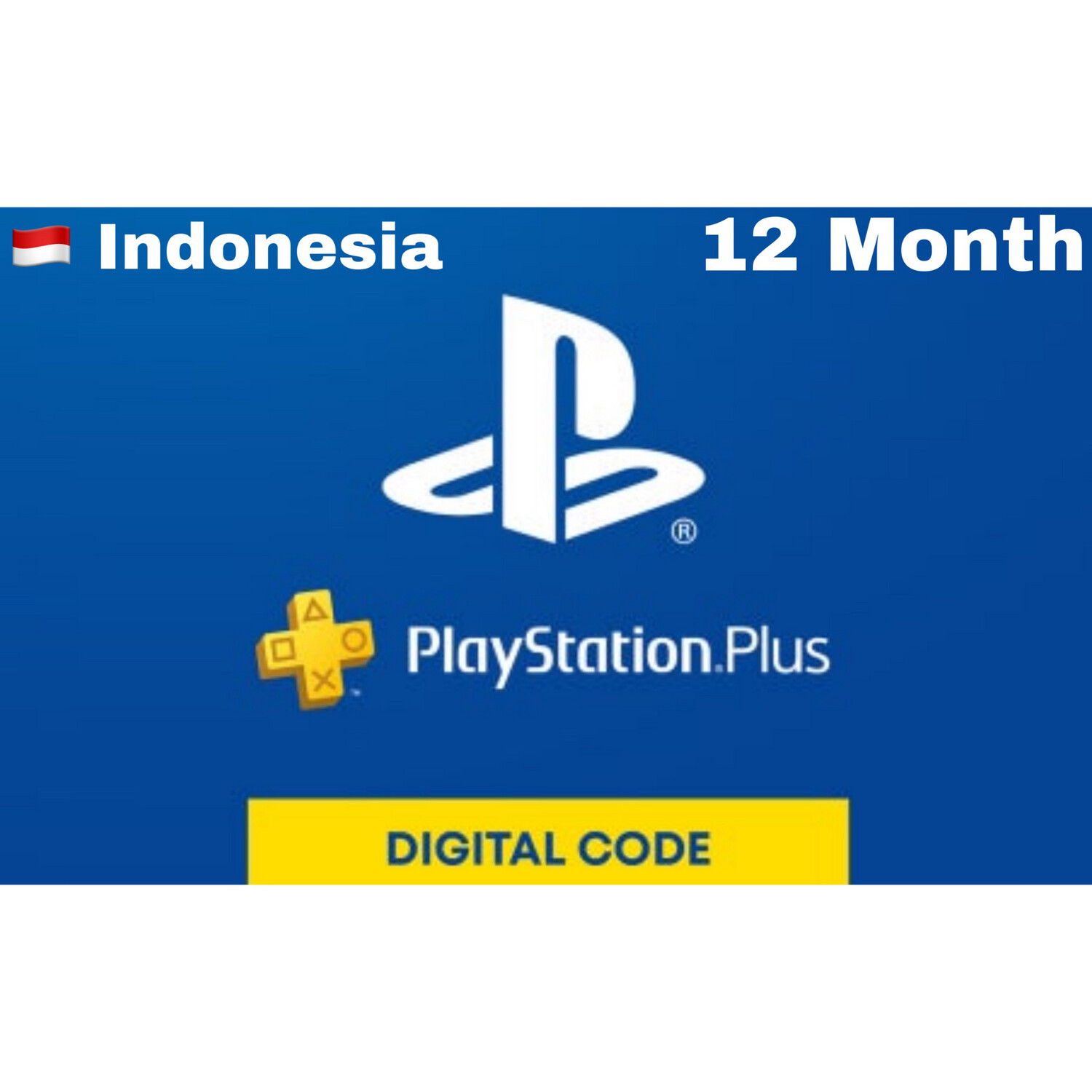 Playstation Plus Membership Indonesia 12 Bulan