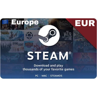 Steam Wallet Code Europe EUR