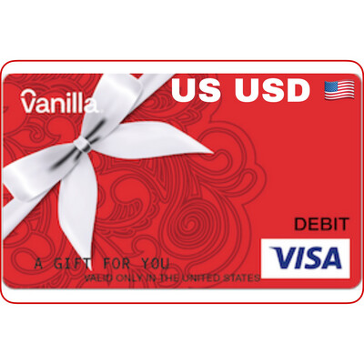 Vanilla VISA eGift Card US USD