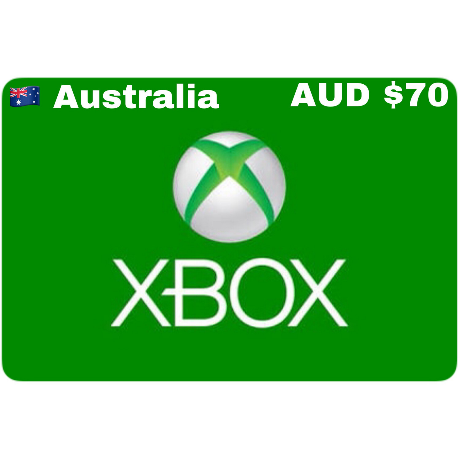 Xbox Gift Card Australia AUD $70