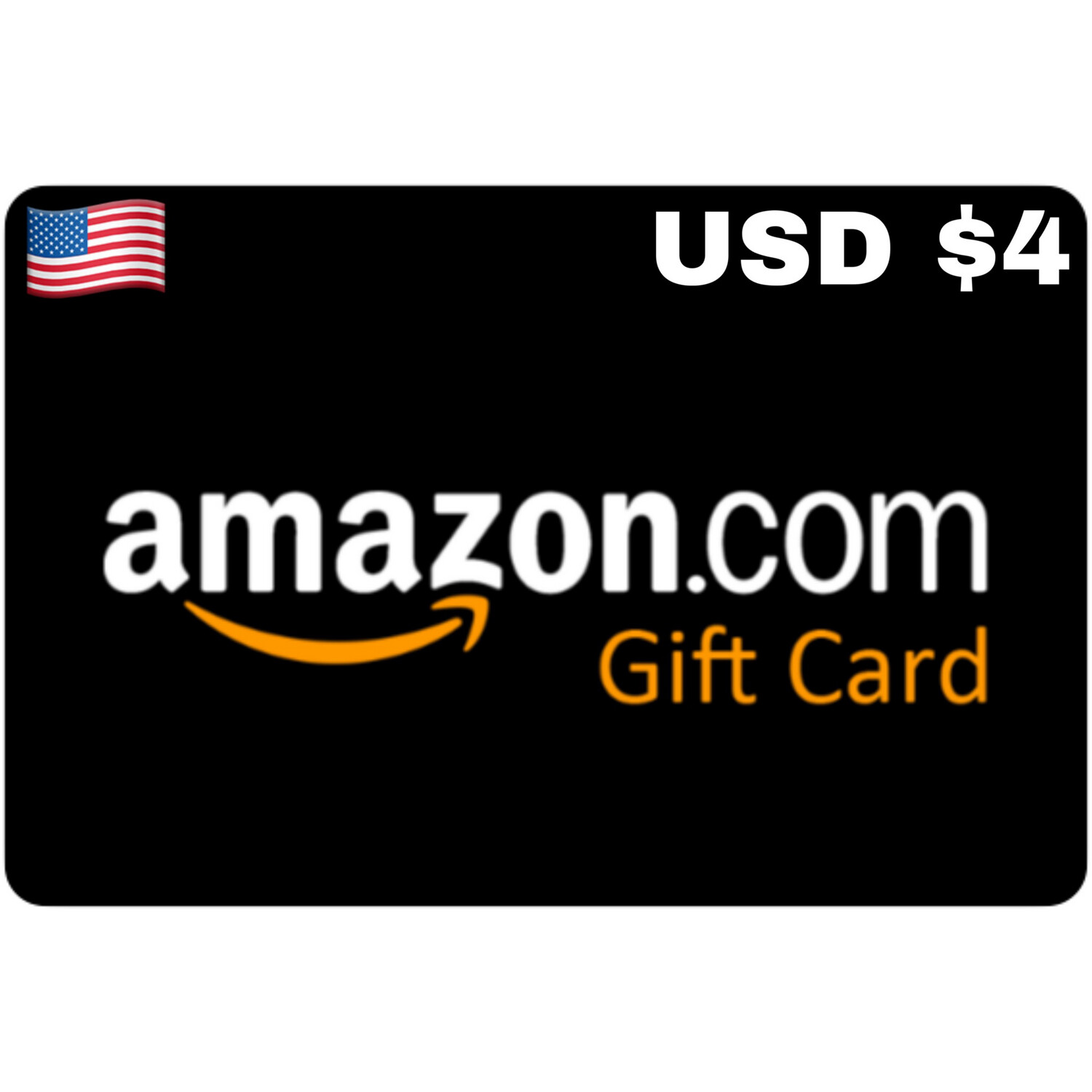 Amazon.com Gift Card USD $4