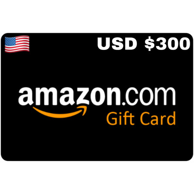 Amazon.com Gift Card USD $300