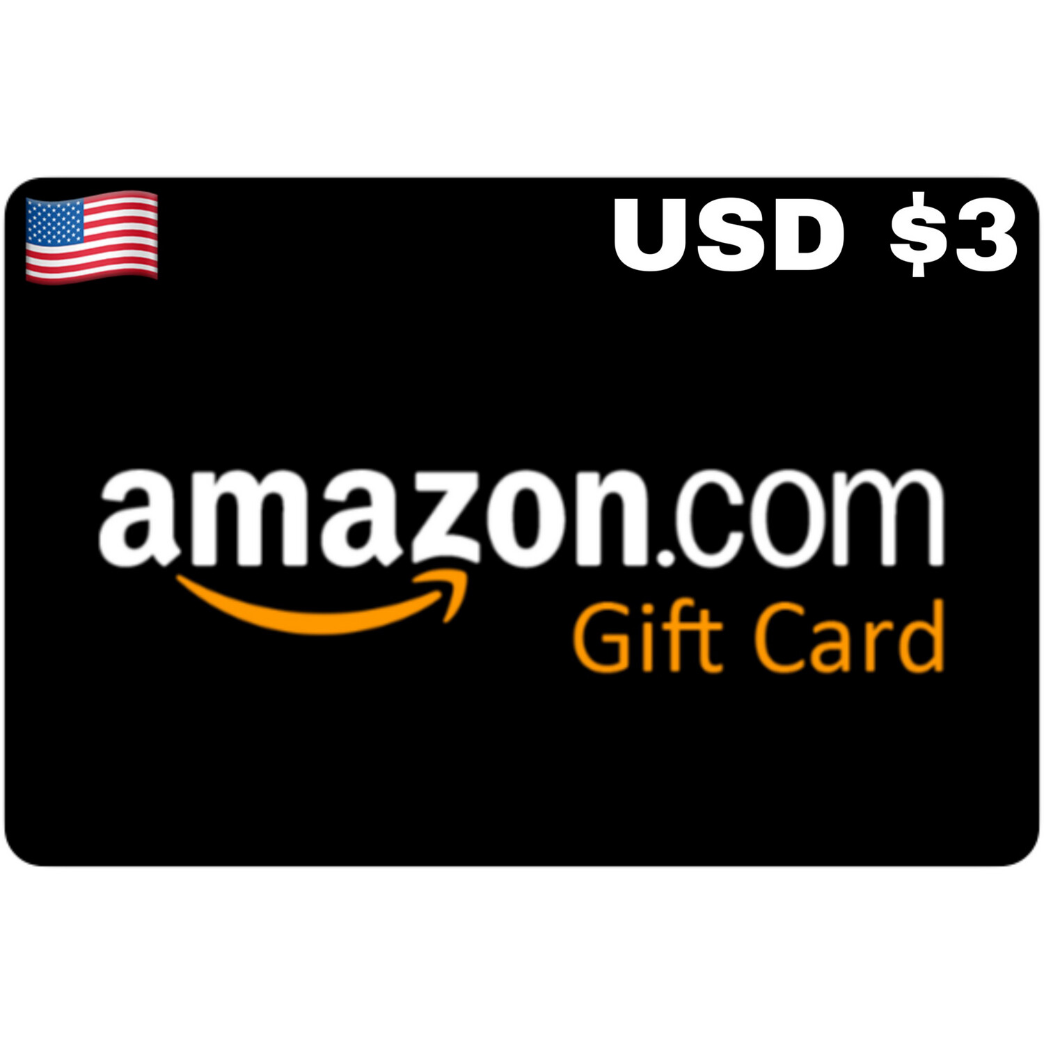 Amazon.com Gift Card USD $3