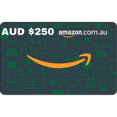 Amazon.com.au Gift Card Australia AUD $250