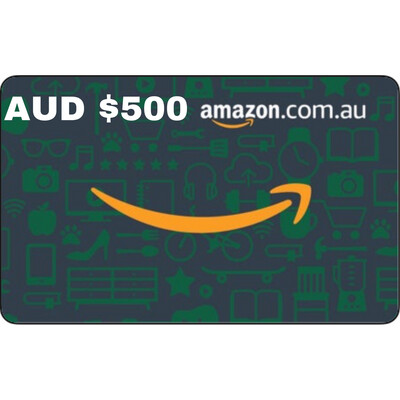 Amazon.com.au Gift Card Australia AUD $500