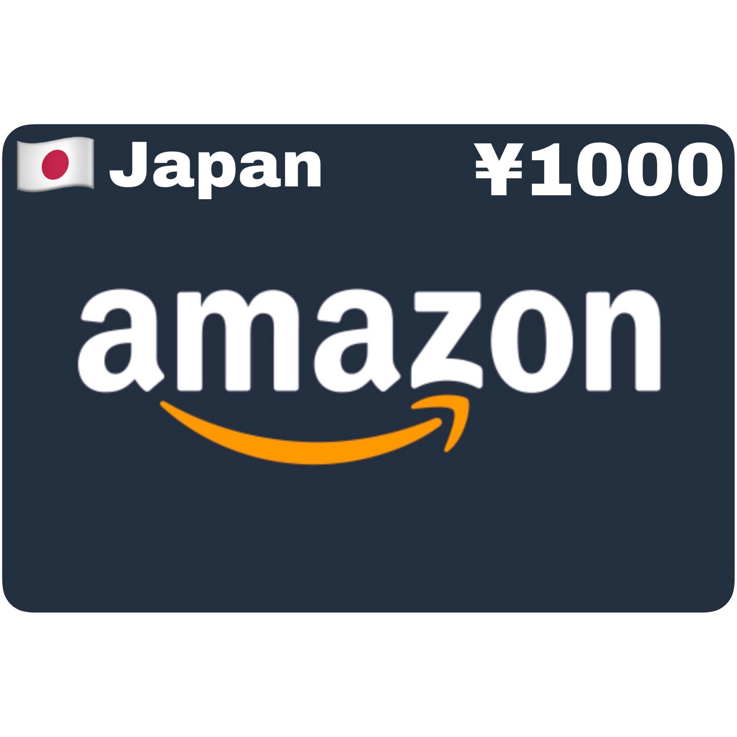 Amazon.co.jp Gift Card Japan ¥1000 Yen