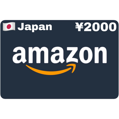 Amazon.co.jp Gift Card Japan ¥2000 Yen