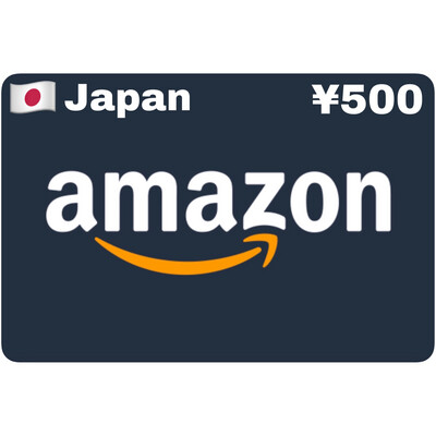 Amazon.co.jp Gift Card Japan ¥500 Yen