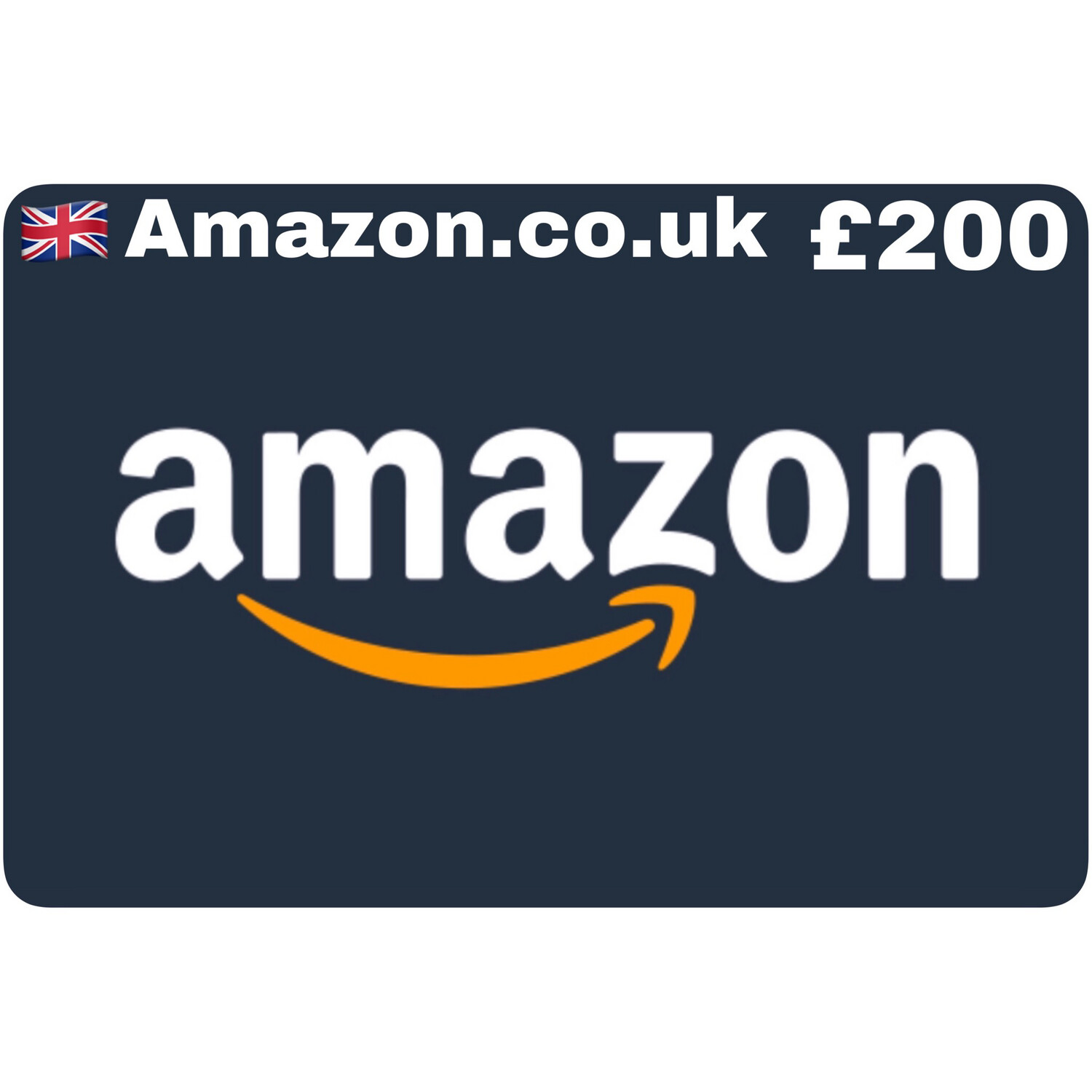 Amazon.co.uk Gift Card UK GBP £200