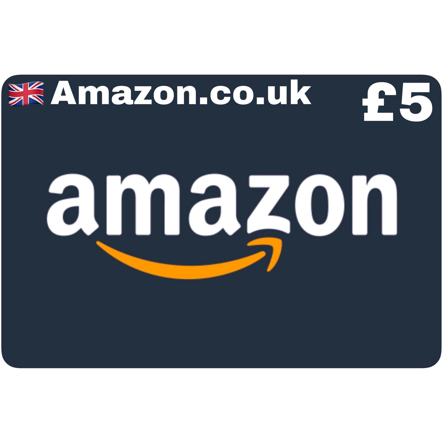 Amazon.co.uk Gift Card UK GBP £5