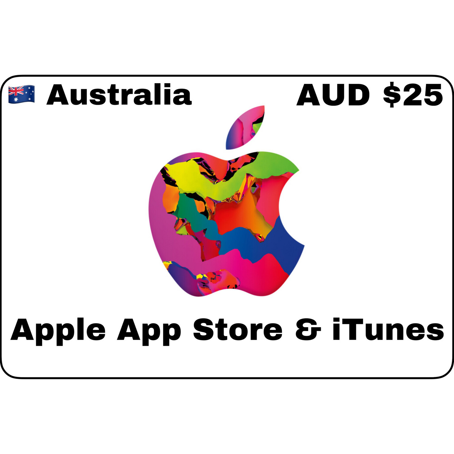 Apple iTunes Gift Card Australia AUD $25