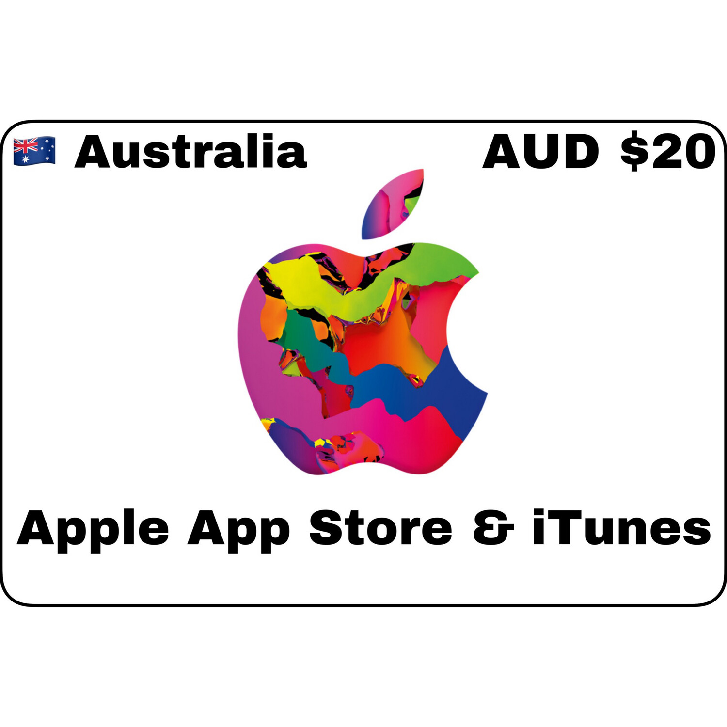 Apple iTunes Gift Card Australia AUD $20