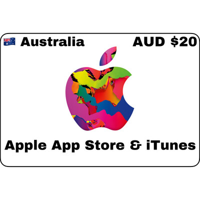 Apple iTunes Gift Card Australia AUD $20