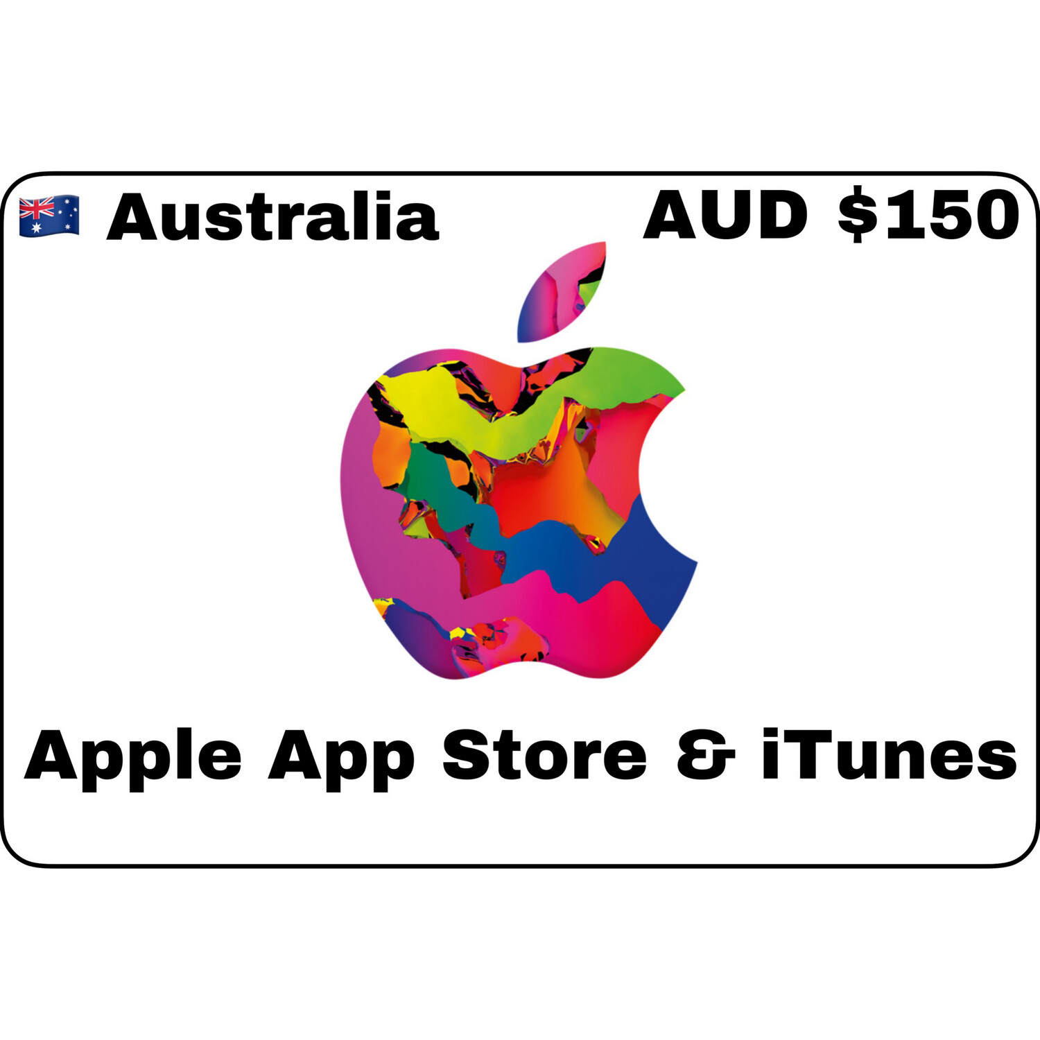 Apple iTunes Gift Card Australia AUD $150